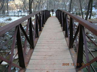 Zion National Park -- grotto bridge