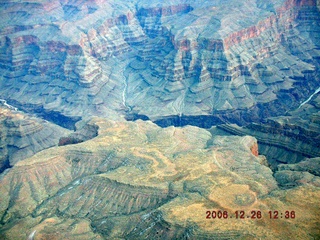671 60s. aerial -- Grand Canyon