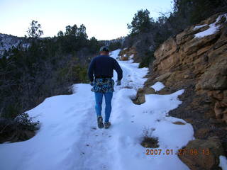 Zion National Park - east rim trail - Adam