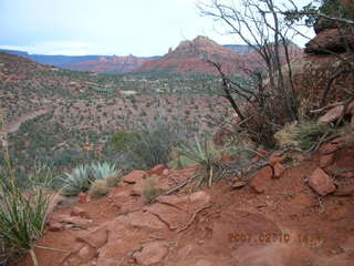 Cave Creek hike -- Andrea