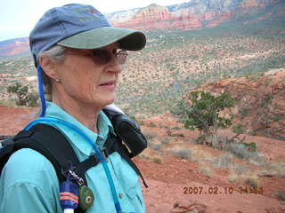 Sedona -- Cathedral Rock hike -- Gini