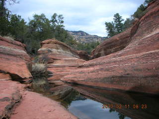 Sedona -- Secret Canyon hike -- slot canyon