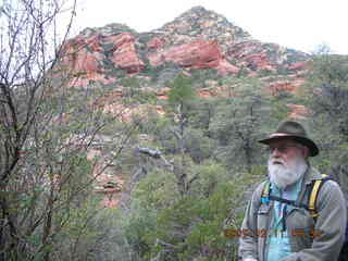 Sedona -- Secret Canyon hike -- slot canyon