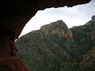 Sedona -- Secret Canyon hike -- even-more-secret arch