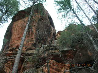 Sedona -- Secret Canyon hike -- even-more-secret arch