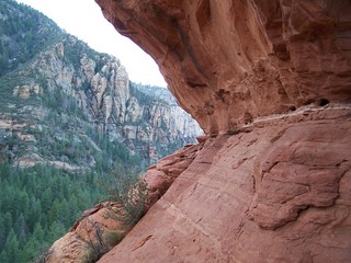 Sedona -- Secret Canyon hike -- even-more-secret arch