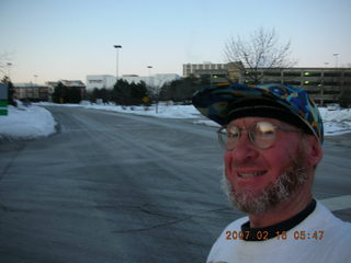 506 62g. Chicago morning run at Oak Brook mall -- Adam