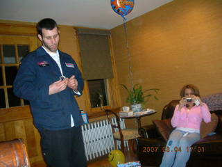 Jenny taking a picture