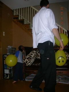 Gaby's fourth birthday - Jenny, Eric, Gaby