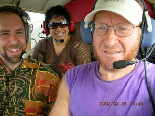Tim Ouimet, Nadia, Adam in N4372J