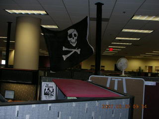Jolly Roger pirate flag at SAP/Khimetrics