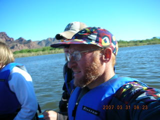 Salt River rafting trip - Adam