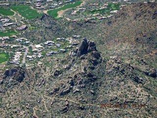 aerial - McDowell Mountains - Pinnacle Peak