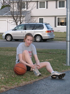 anita - Jessie - after basketball