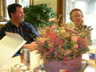 370 64e. - Matt, flowers, Betsy