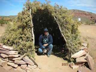 Grand Canyon --mules at Indian Garden -- Bright Angel