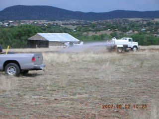 Young -- Chapman Ranch Airport - water sprayer