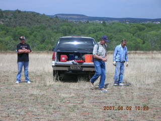 Young -- Chapman Ranch Airport - guys doing stuff