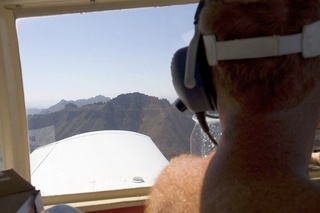 600 68g. flight and run with Sebastian - aerial - Adam