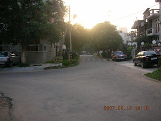 morning run, Gurgaon, India