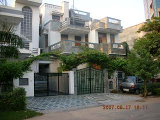 my shower in Essel Towers, Gurgaon, India