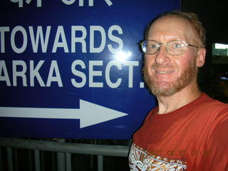 Delhi Metro - Adam and sign