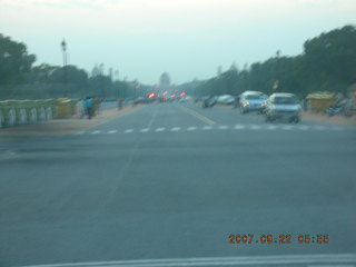 252 69j. President's House, Delhi, in the distance