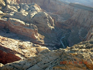 Flying with LaVar Wells - above approach canyon to Hidden Splendor (WPT660) - aerial