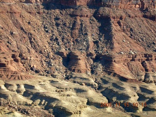 Flying with LaVar Wells - approach canyon to Hidden Splendor (WPT660) - aerial
