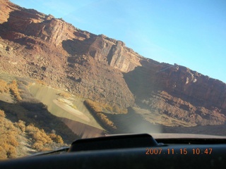 Flying with LaVar Wells - Green River canyon - aerial