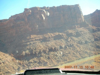 Flying with LaVar Wells - Green River canyon - aerial