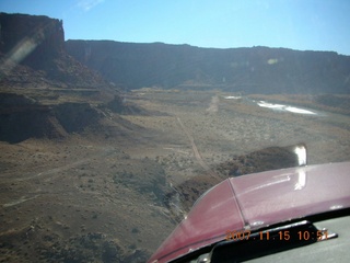 Flying with LaVar Wells - Green River canyon - aerial