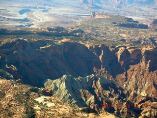 Flying with LaVar Wells - Upheaval Dome - aerial