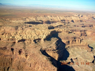 Flying with LaVar Wells - Dirty Devil River - aerial