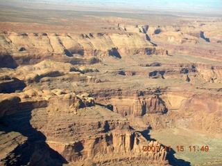 Flying with LaVar Wells - Dirty Devil River - aerial