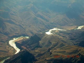 831 6bj. aerial - Grand Canyon - Colorado River