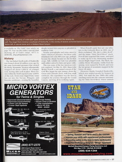 Pilot Getaways - Angel Point article