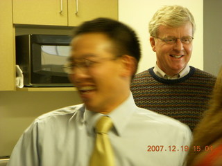 birthday/holiday celebration at PI