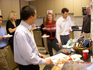 Gaby's fourth birthday -  Gaby, Eric -- balloons