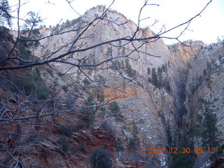 Zion National Park- Observation Point hike - slot canyon