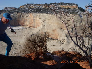 Zion National Park- Observation Point hike - view from the top