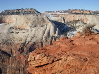 Zion National Park- Observation Point hike - view from the top