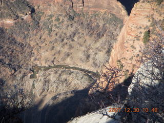 Zion National Park- Observation Point hike - view from the top