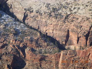 165 6cw. Zion National Park- Observation Point hike - view from the top