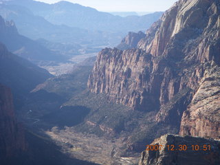 167 6cw. Zion National Park- Observation Point hike - view from the top