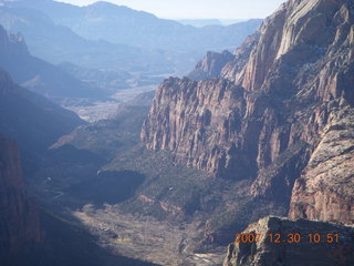 Zion National Park- Observation Point hike - view from the top