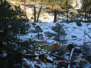 199 6cw. Zion National Park- Observation Point hike (old Nikon Coolpix S3) - short stretch of East Rim trail