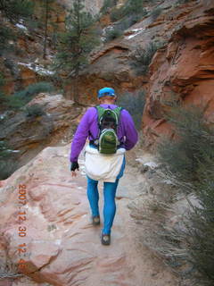 Zion National Park- Observation Point hike (old Nikon Coolpix S3)- Adam