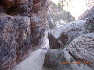 294 6cw. Zion National Park- Hidden Canyon hike