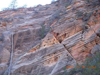 298 6cw. Zion National Park- Hidden Canyon hike